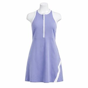 Size L Sage Collective Women’s Lilac Active Dress Tennis Athletic Zip